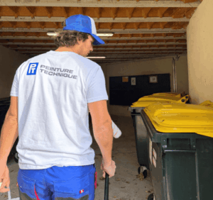 application peinture anti odeur